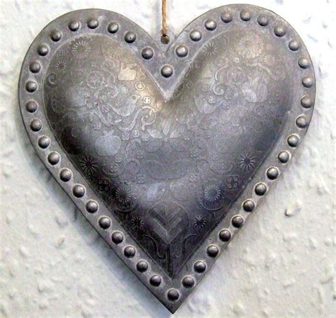 metal box with hearts on it|Metal Heart Decor Decorative Boxes You'll Love .